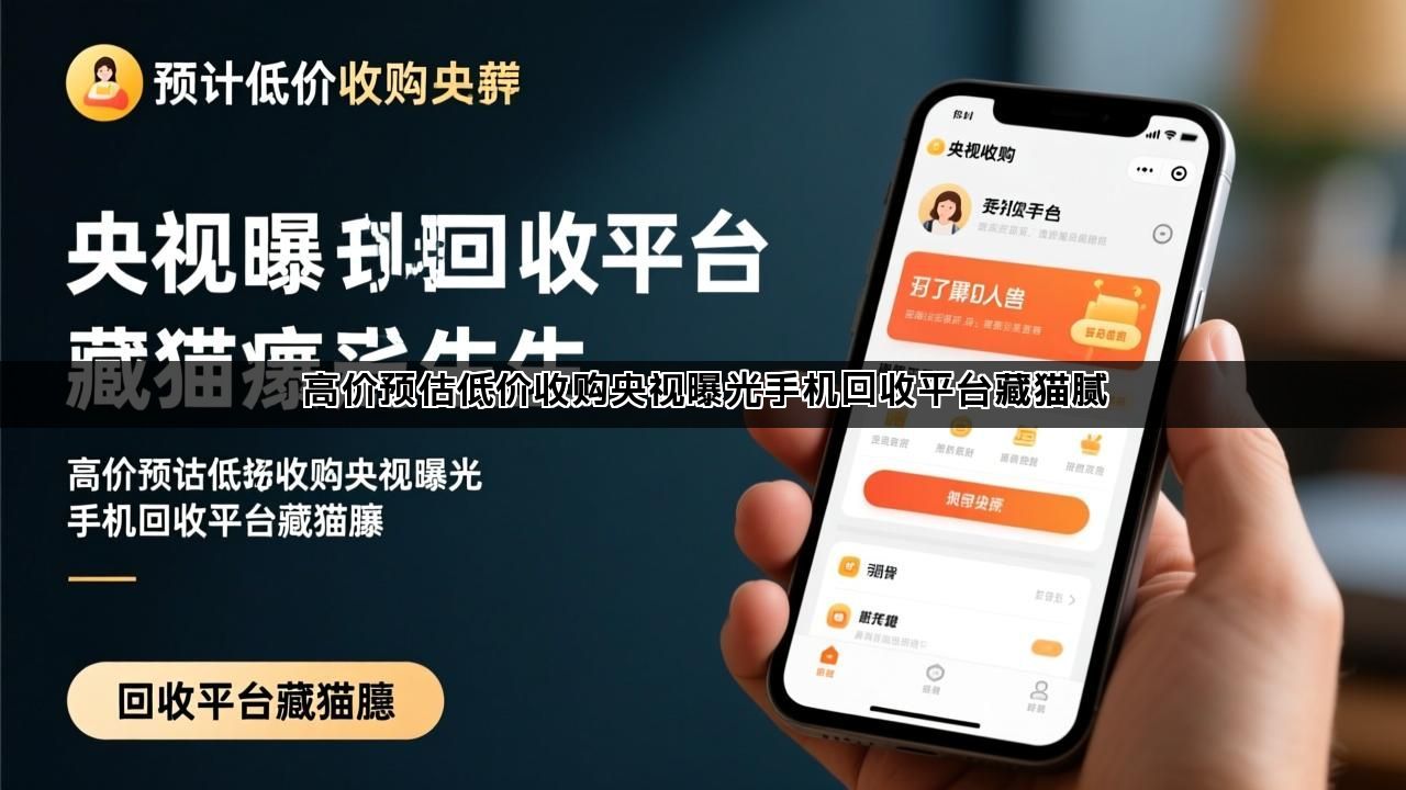 高价预估低价收购央视曝光手机回收平台藏猫腻(图1)